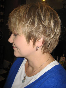 Short Hair Girl Haircut